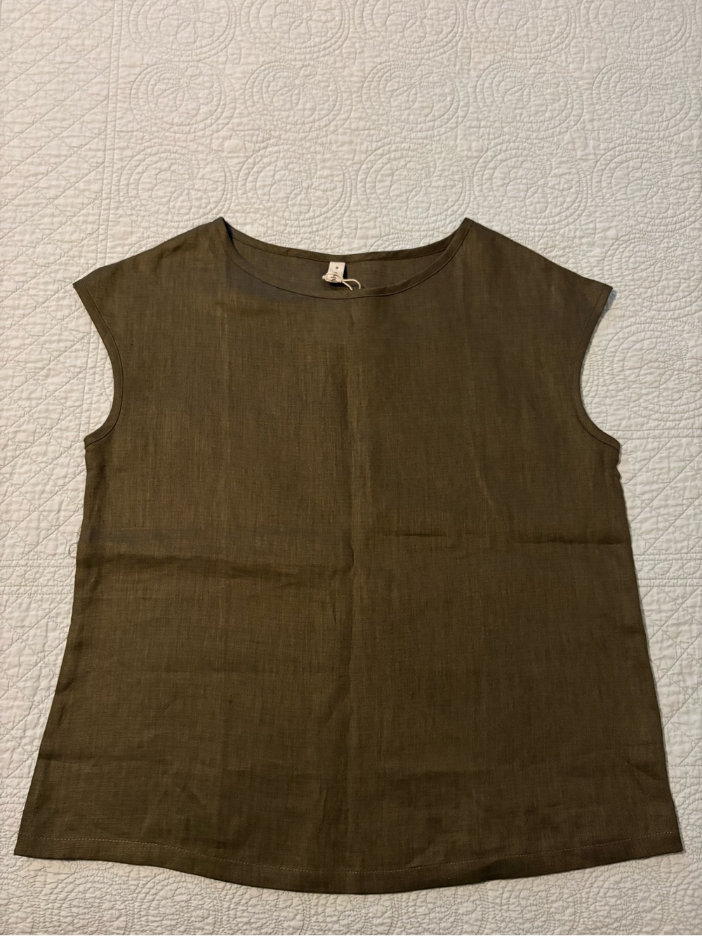 Amazhiyu linen shell. Size medium. NWT